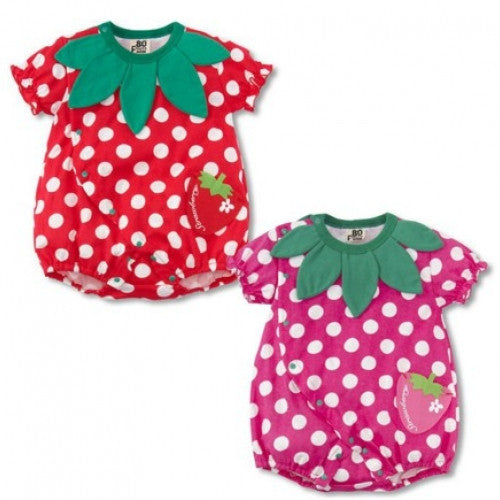 Strawberry Climb Clothes Short Sleeve