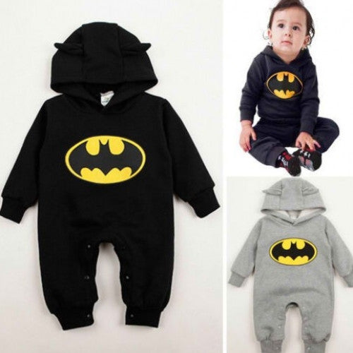 Batman Autumn Baby Rompers