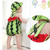 Watermelon Modeling Rompers With Hat
